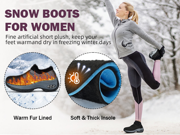 【Anyone more】Sween fleece mule platform sole bloafers Amazon.com | Women's Fleece Walking Shoes, Winter Warm Sock