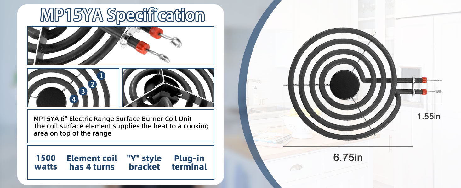 mp22ya range burner element