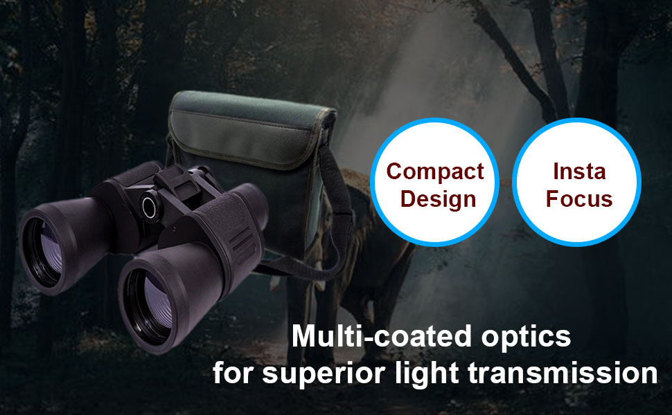 Buy GOR® Power View 20 x 50 Instant Focus Binocular Online at Low Price