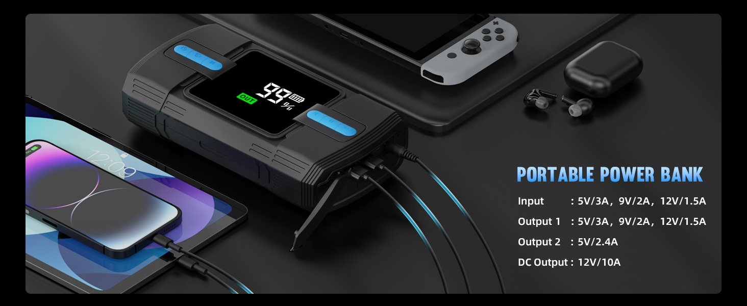 car jump starter power pack