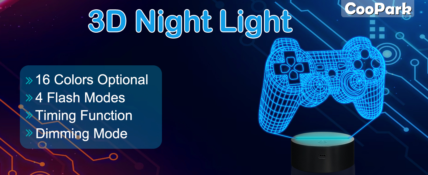 Game Handle Night Light