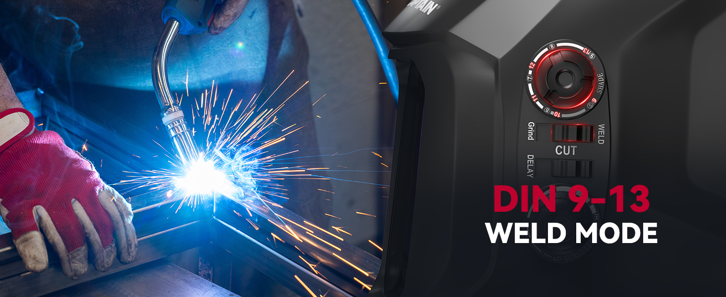 yes welder helmet