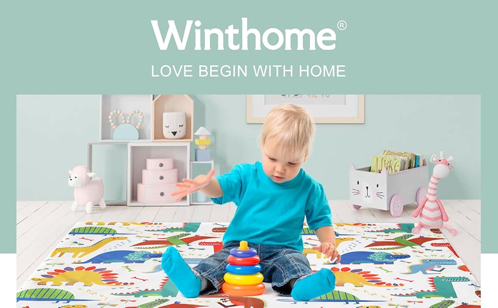 Baby Splat Mat for Under High Chair, Waterproof and