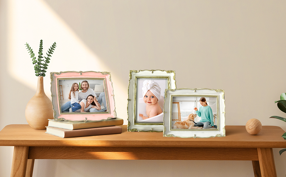 ロジーナ・ヴァハトマイスターの絵『ひまわり』スチール額　Ｆ0928Ｃ Amazon.com - YUXINFRAME Vintage Picture Frame 6x8 gold