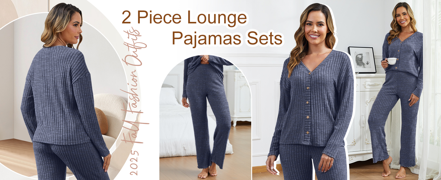 Casual Lounge Pajamas Sets