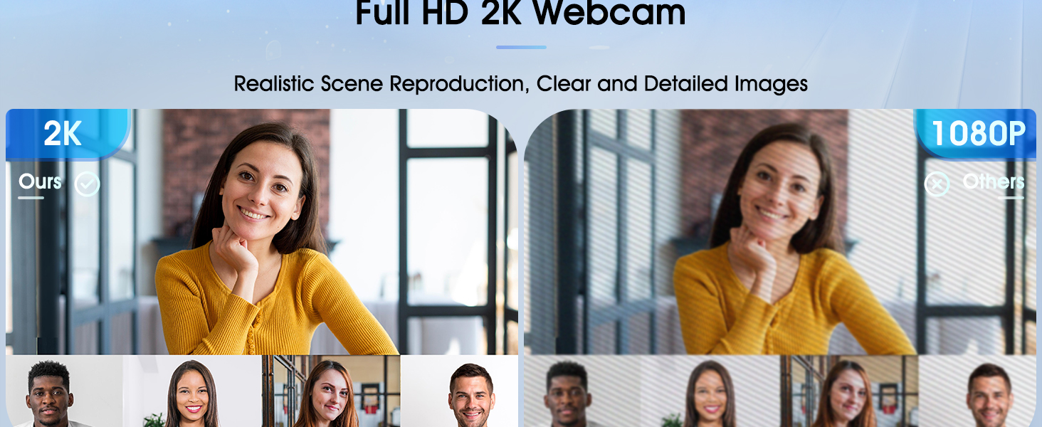 Full HD 2K Webcam
