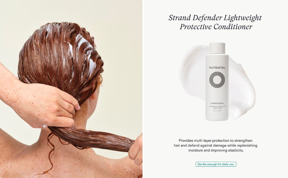 Nutrafol Clinically Effective Strand Defender Conditioner to Strengthen and Defend