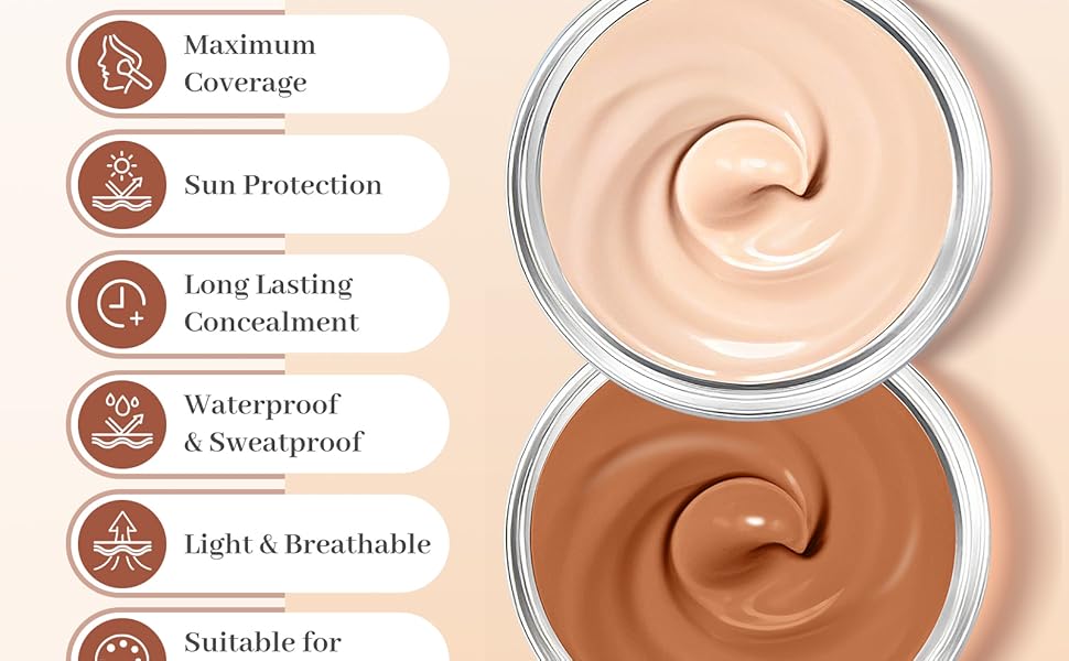 Tattoo Cover Up Makeup Waterproof
