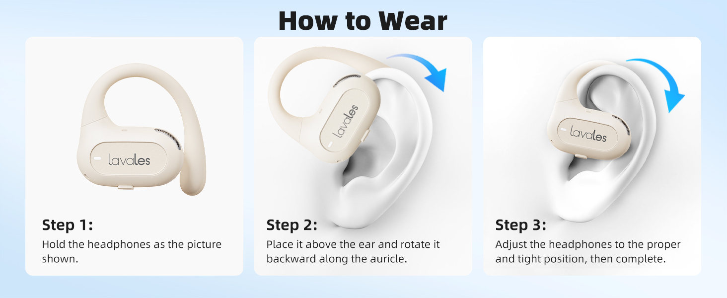 open ear headphone