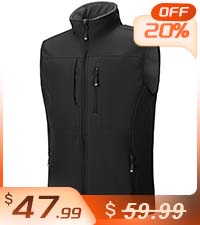 33,000ft Men's Windproof Lightweight Golf Vest Outerwear