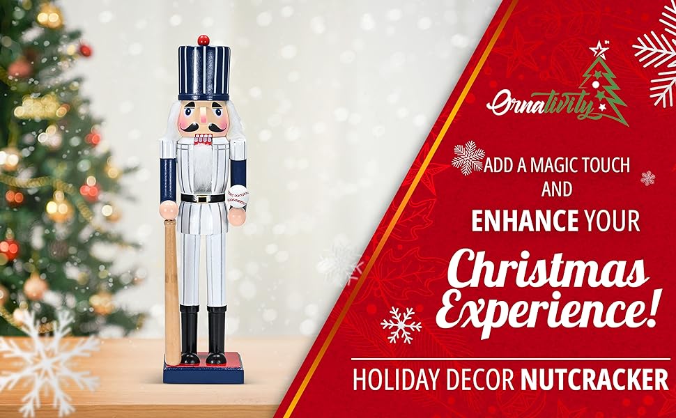 Baseball nutcracker