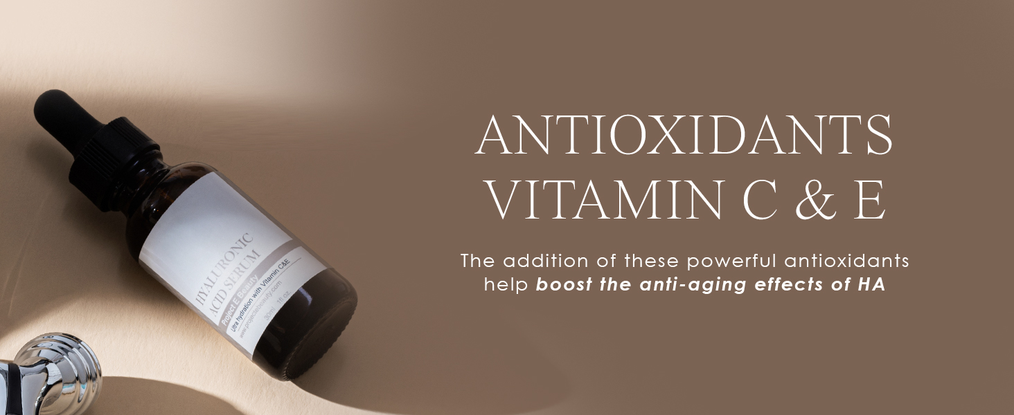 hyaluronic acid serum for face hydrating plumping moisturizing anti-aging anti-wrinkle elasticity