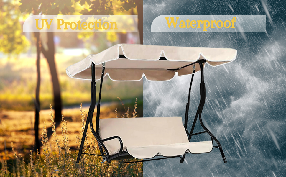 Perfect Part Swing Canopy Replacement Patio Swing Canopy