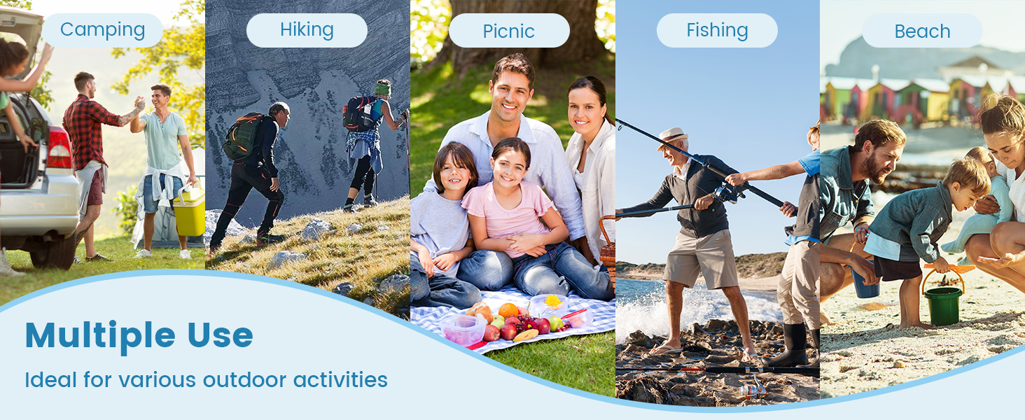 Ideal for various outdoor activities