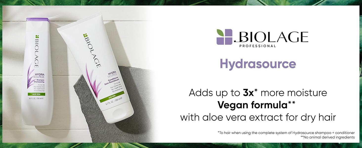 Biolage Hydrasource Nourishing Shampoo And Conditioner, To Add