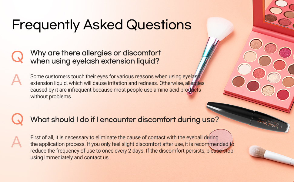 FAQ about Natural Vine Eyelash Growth Serum