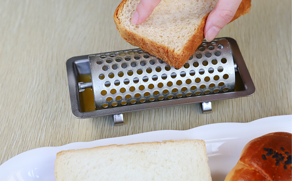 VIDOR UShaped Butter Wheel,Stainless Steel Butter Roller