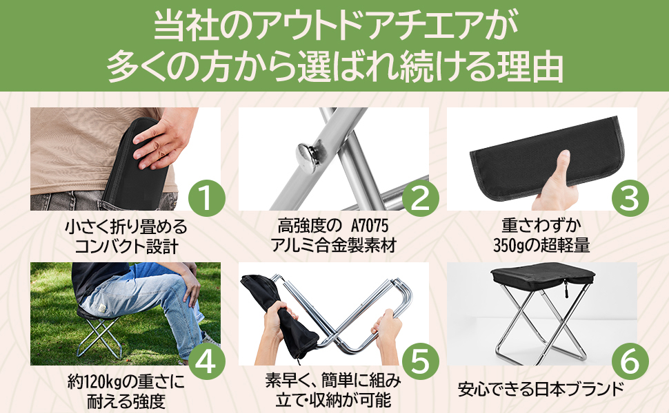 Amazon.co.jp: 折りたた折りたたみ椅子 ミニアウトドアチェア