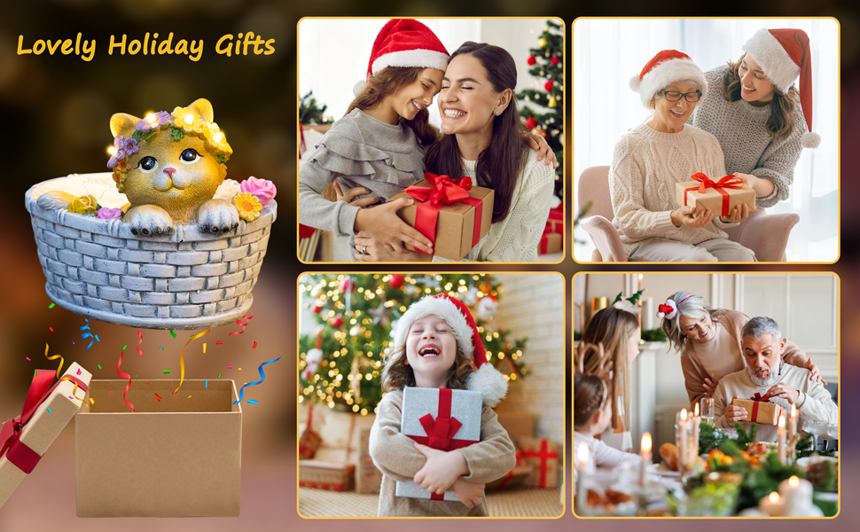 solar garden statues