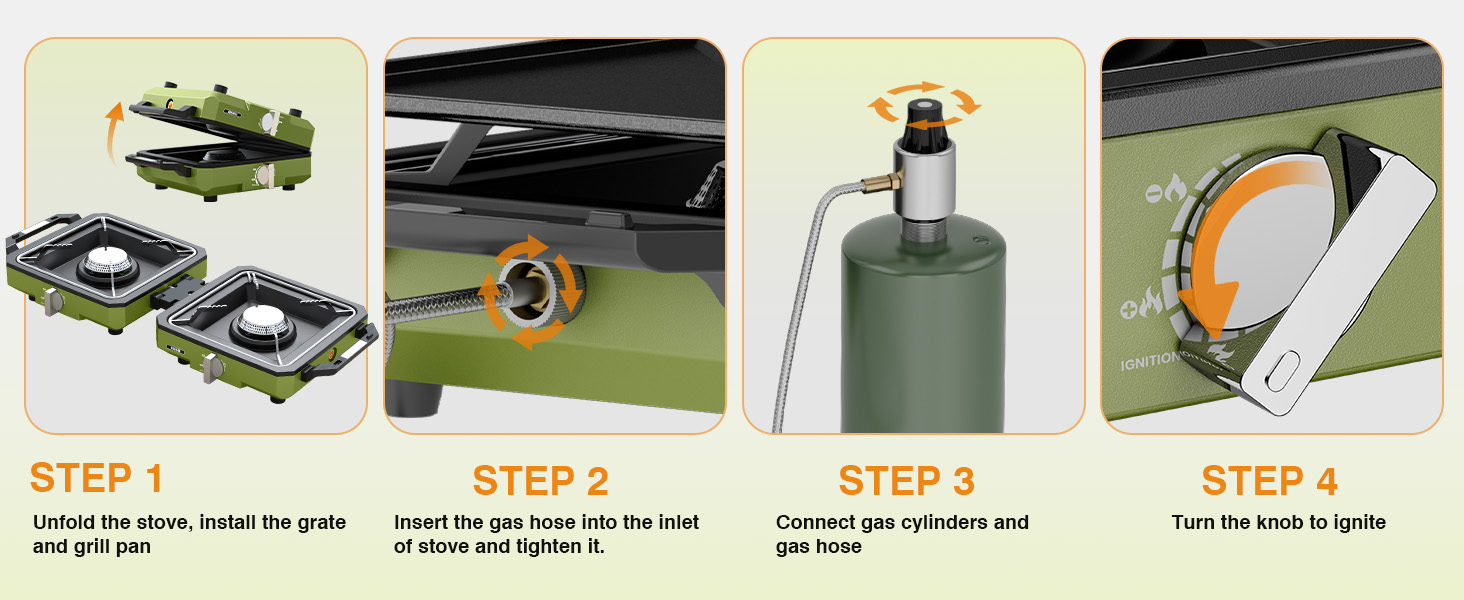 Portable camping stove