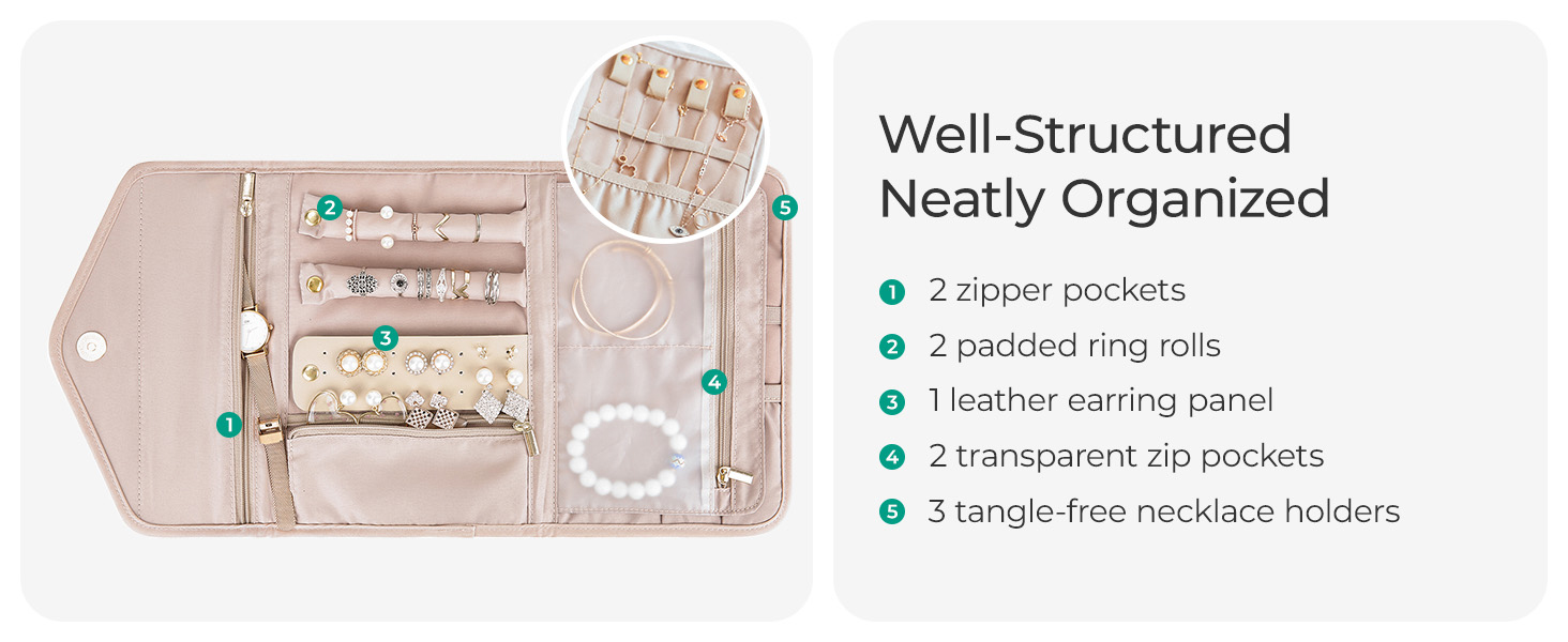 travel jewelry case