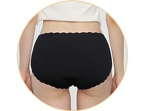 Damen Slips Nahtlos Unterwäsche Bikinis Taillenslips Seamless