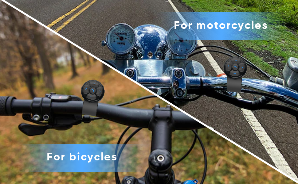 Bluetooth remote control.