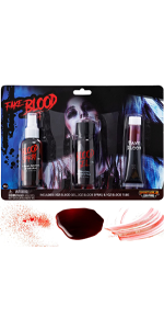 Halloween Theme Fake Blood Set