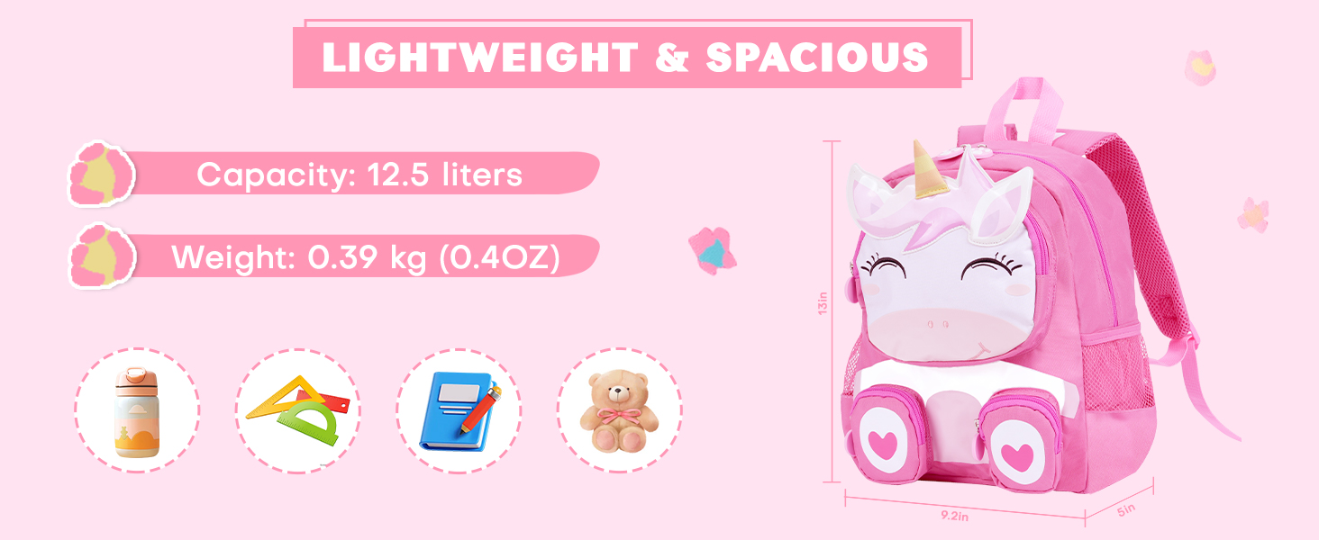 LIGHTWEIGHT & SPACIOUS