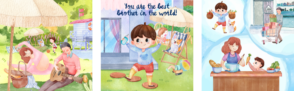 How to Be a Big Sister: Book for 2-Year-Old and Up Toddlers by MamTalk Publishing on Amazon