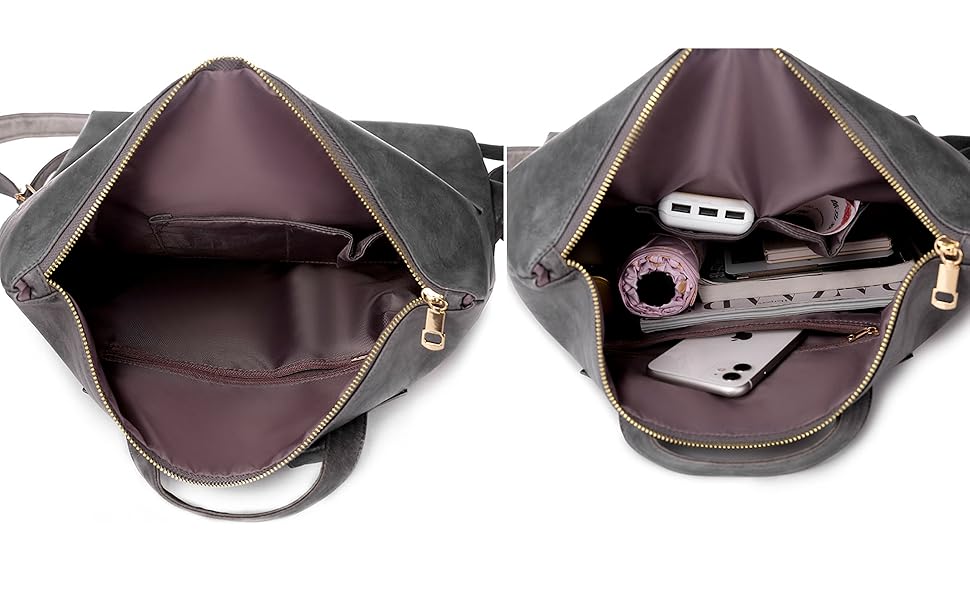 Vintage women daypack purse bag