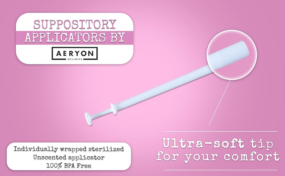 Aeryon Wellness 100 Boric Acid Suppositories for Vaginal Health