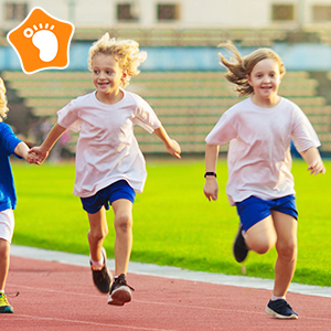 kids smart watch pedometer steps counter sleep running wristband