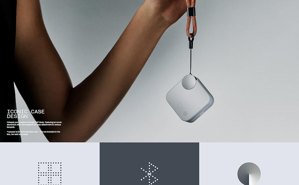 CMF Buds with 45 dB ANC, Ultra Bass, 60H battery, USB-C, Bluetooth earbuds for iPhone &amp; Android.