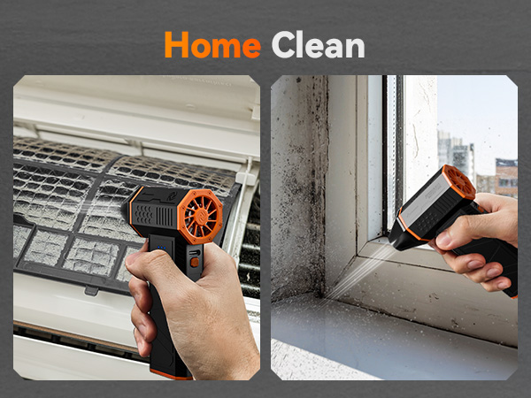 Air duster for home cleaning