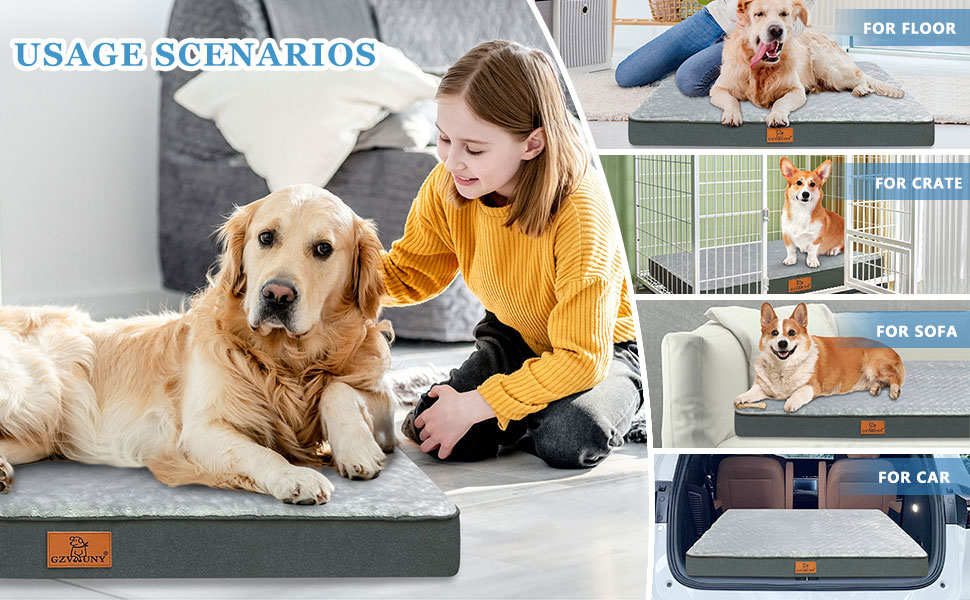 large dog bed