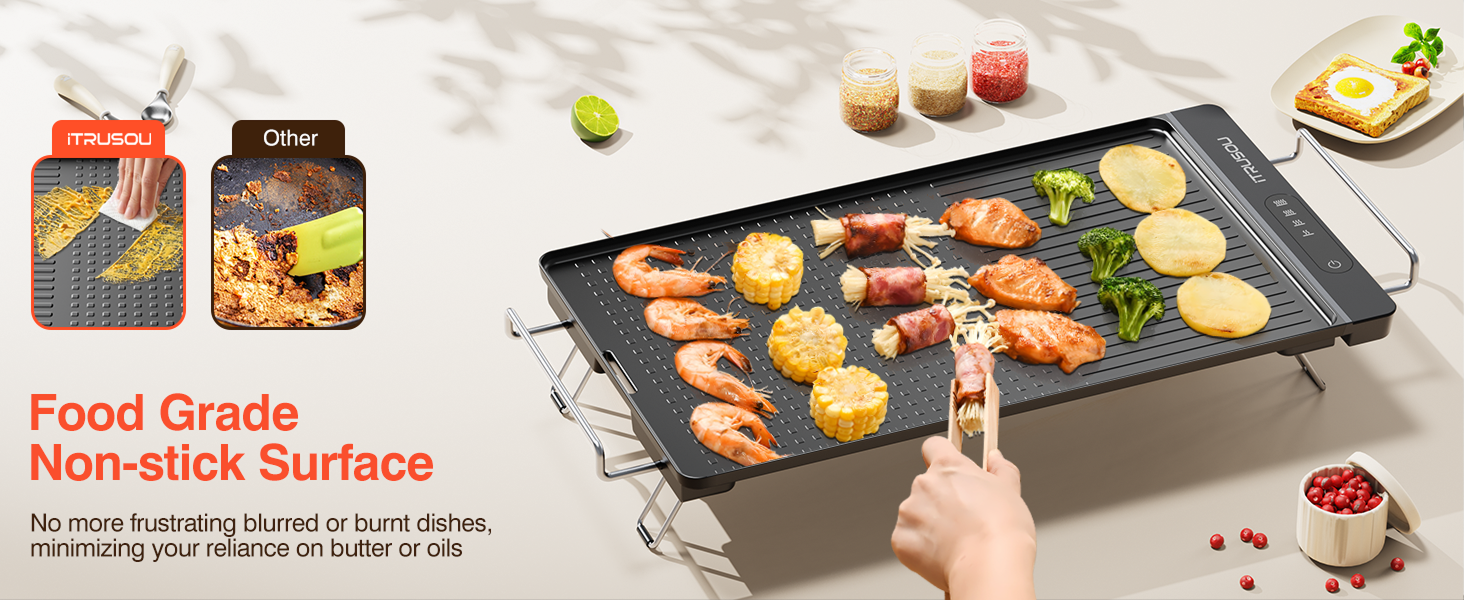 Nonstick Flat Top Grill