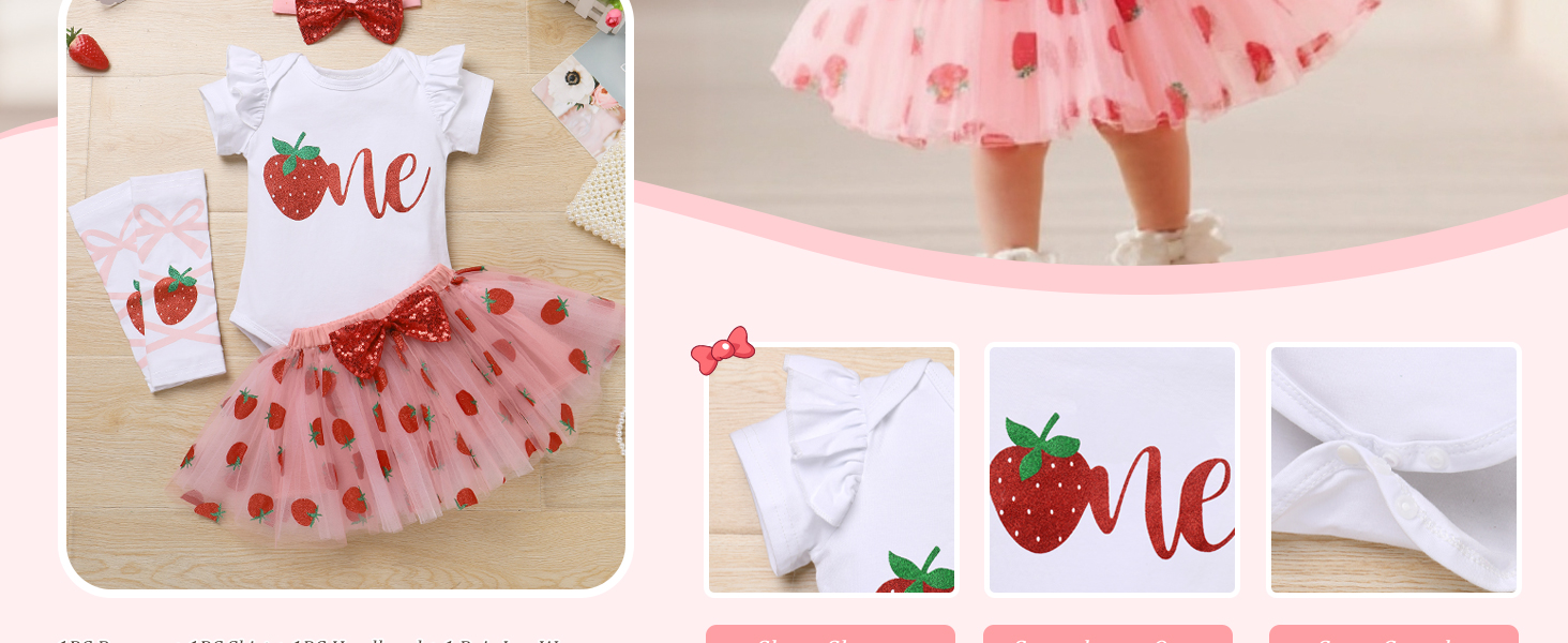 Baby Girl Birthday Outfit