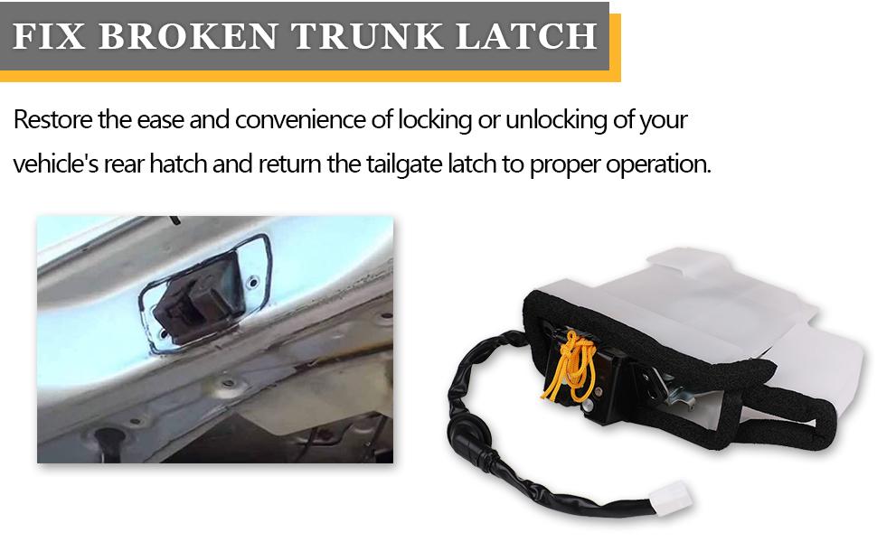 Rear Hatch Latch Actuator for Toyota 4Runner 20032009 Back