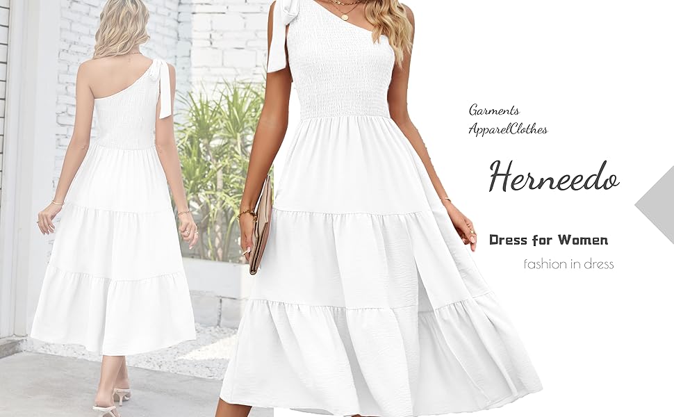 one shoulder dresses for women
