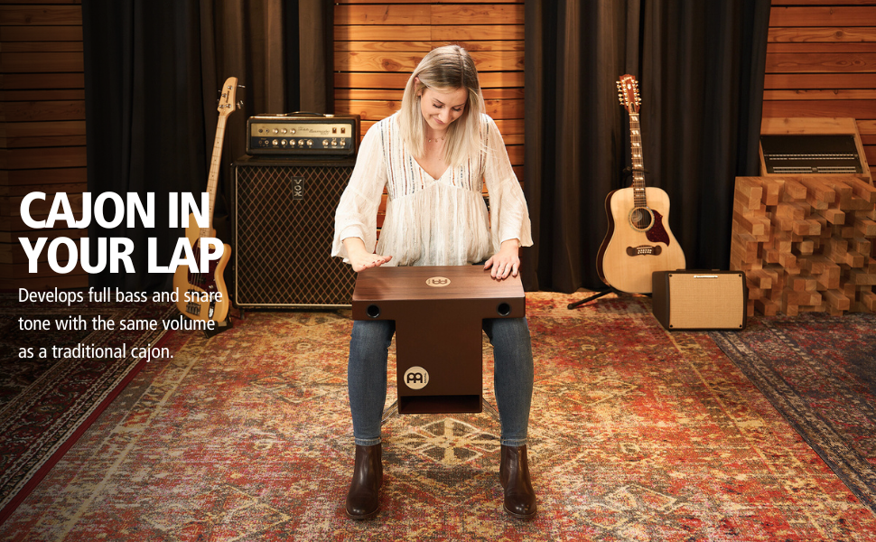 パーカッション・打楽器 MEINL Slap-Top Cajon TOPCAJ2WN Amazon | MEINL Percussion マイネル カホン Pickup Slaptop