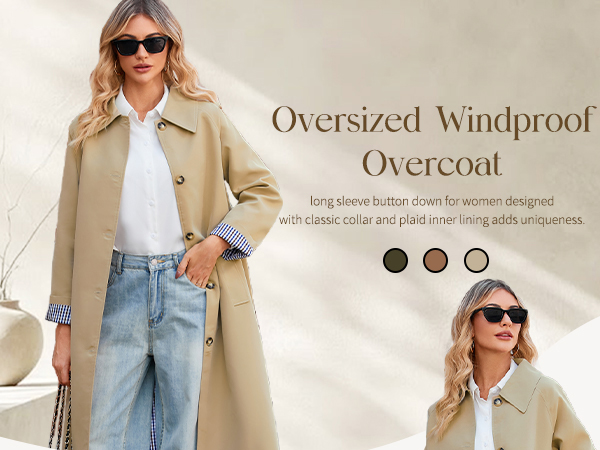 りんほぼ新品！ IUNLEASH OVERSIZED LONG COAT RINTONIX Men's Oversized Notched Long Faux Wool Blend Trench