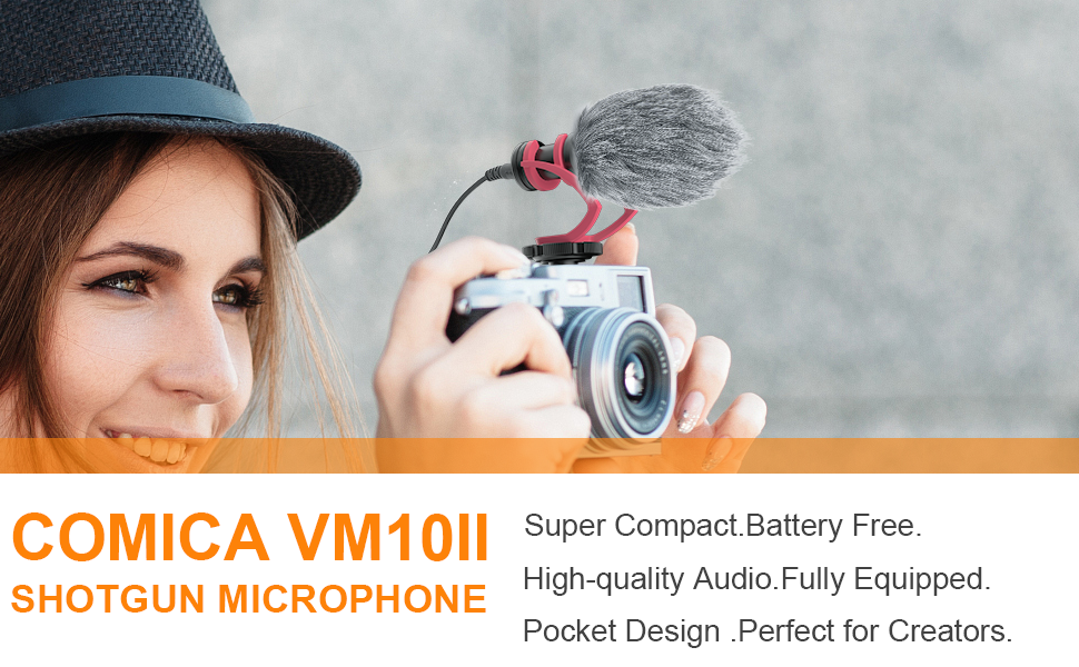 COMICA CAMERA SHOTGUN MIC