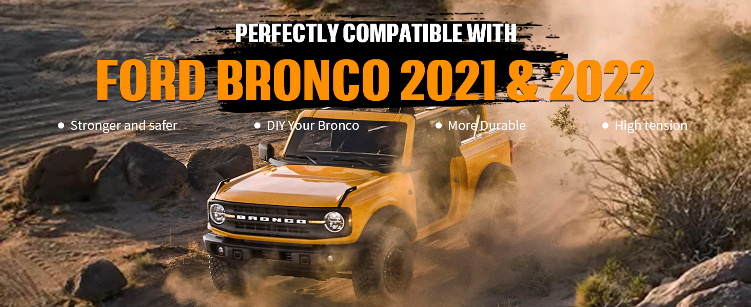 CROSSHIP 2" Trailer Hitch Receivers Fit for Ford Bronco 2dr