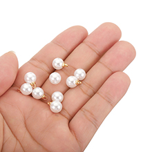 8mm pearl charms,  pearl charms, pearl charms for jewelry making, pearl charms for bracelet making
