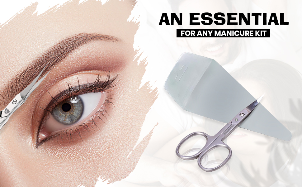 KAMICURE Extra Fine Curved Cuticle Scissors for Men Women Multi