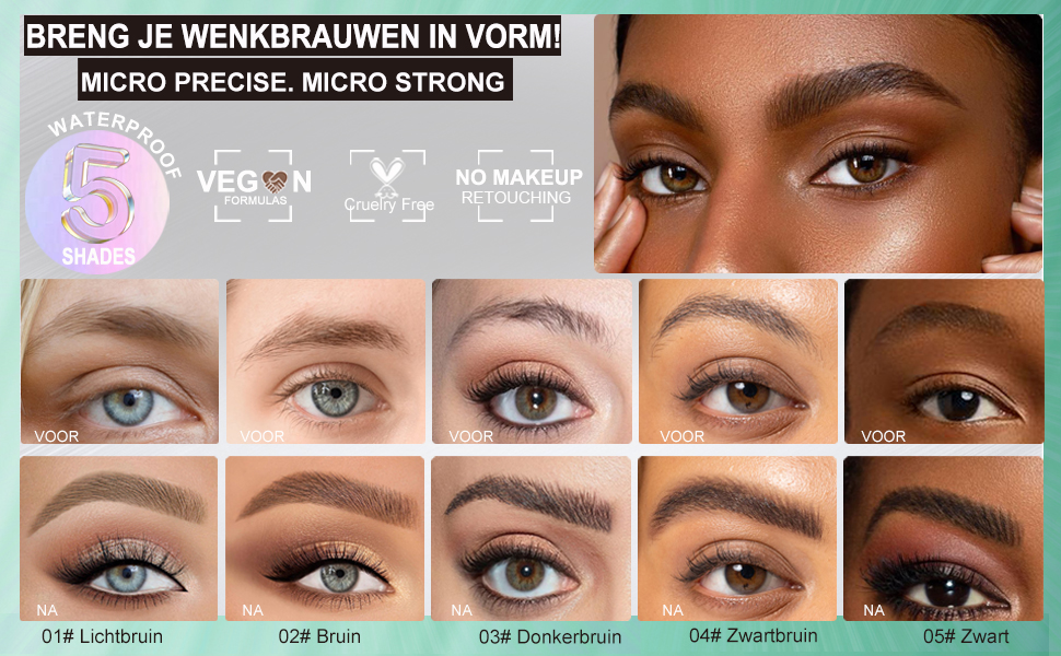 Professional Wenkbrauwpotlood Eyebrow pencil