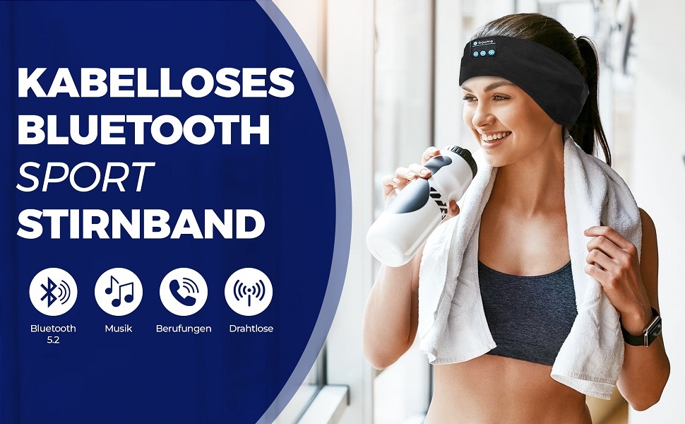 Bluetooth headband sleep headphones