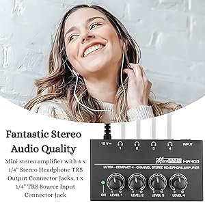 HAYDEN Headphone Amplifier 4 Channel SPN-REESC