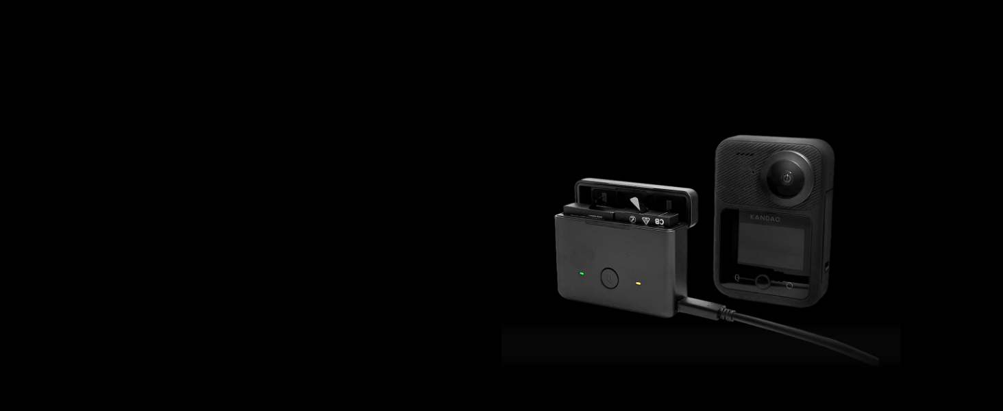 Dual-Port Battery Charger Case